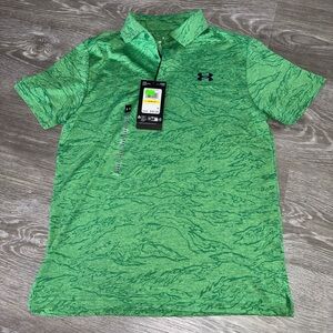 Under Armour Boy’s Green Polo Shirt